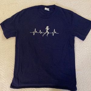 Navy Blue girls t-shirt